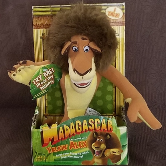 madagascar alex plush